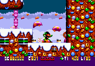 Zool Ninja of the Nth Dimension screenshot 3 for Sega Genesis